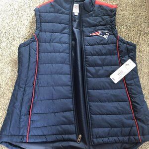 Women's New England Patriots Vest - Size Large